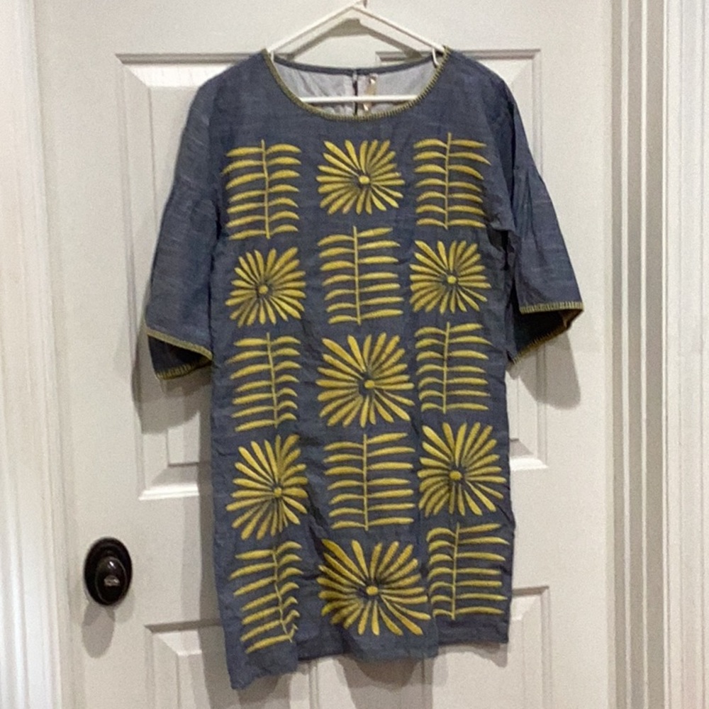 Uncle Frank embroidered dress
